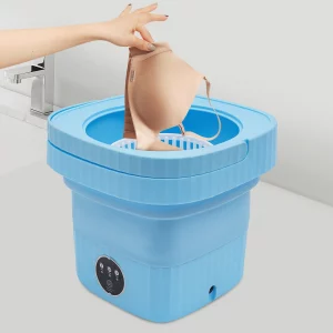 Machine à laver Portable et pliable pour sous-vêtements, chaussettes et bien d'autres !